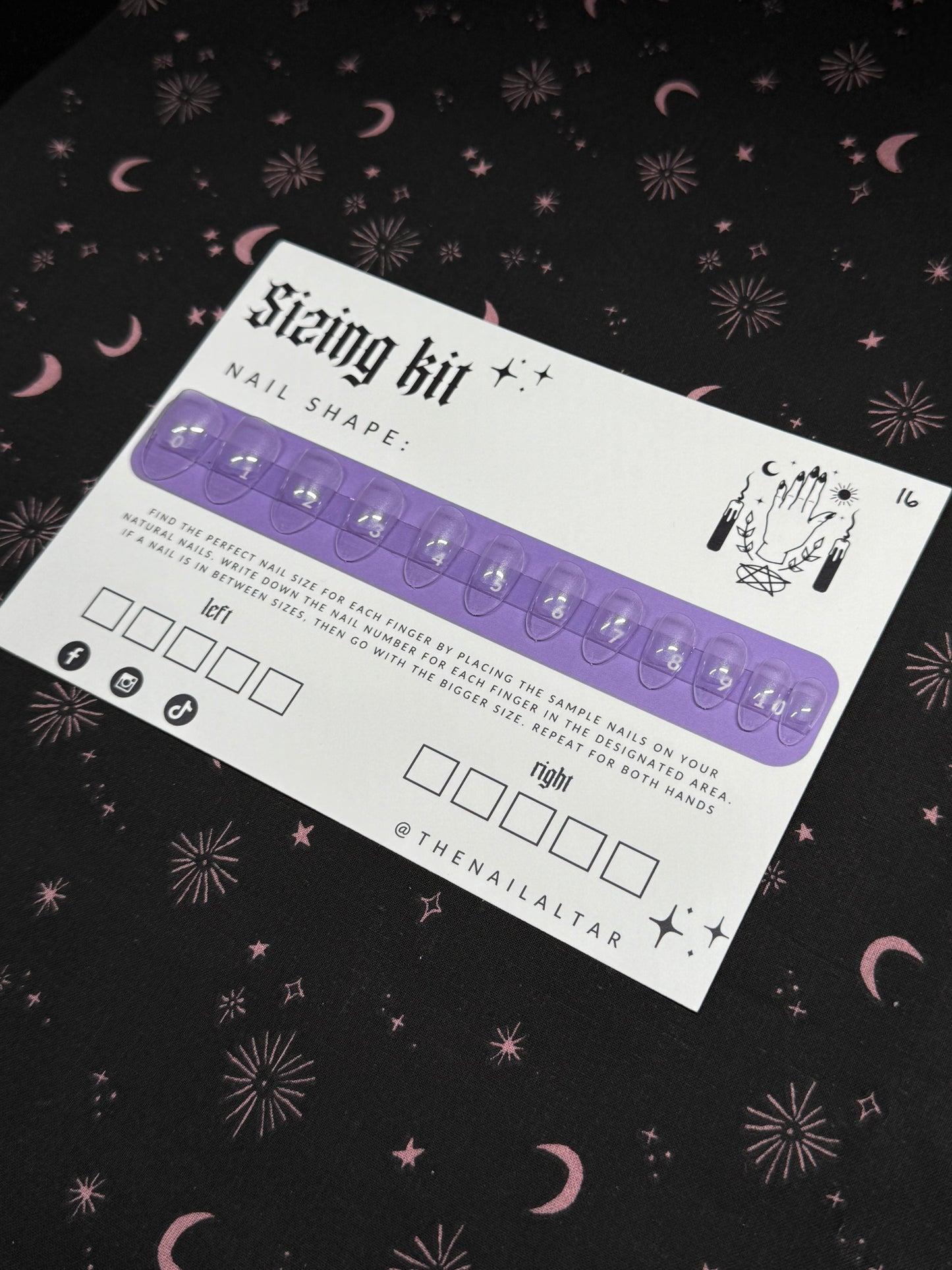 Sizing Kit - $10